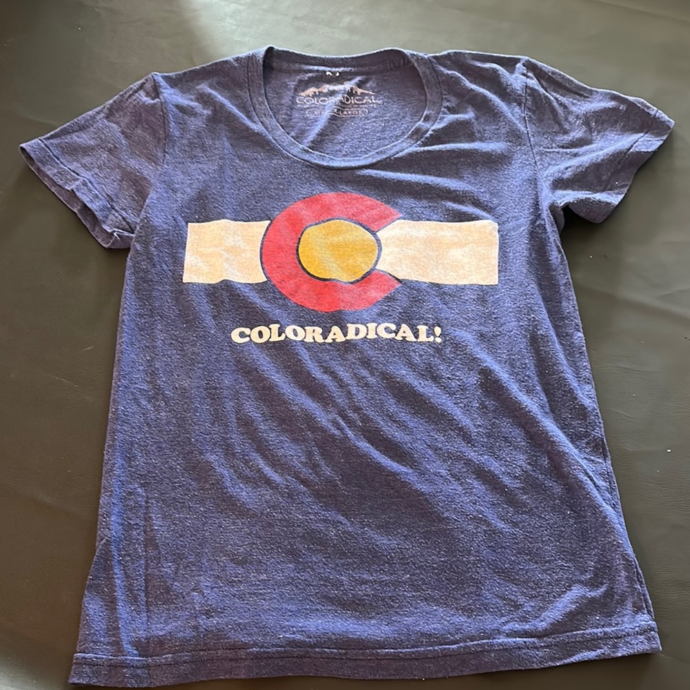 Woman’s Coloradical Blue Short Sleeve T-Shirt